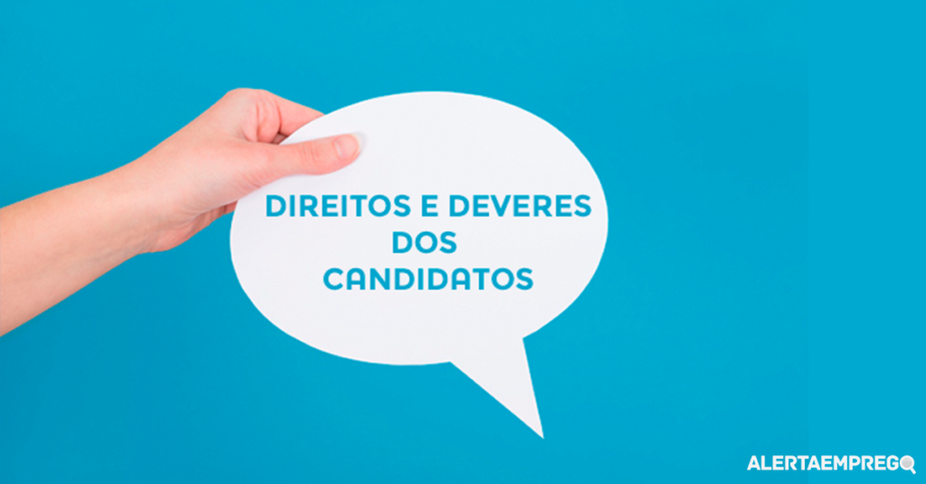 Procura de emprego direitos e deveres dos candidatos
