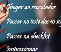 o seu cv deve fazer estas 4 coisas