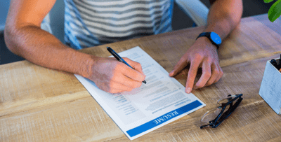 Modelo de Curriculum Vitae: Modelo de CV Alerta Emprego