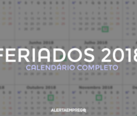 feriados 2018