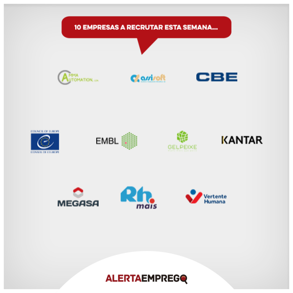 10 empresas a recrutar em Portugal esta semana