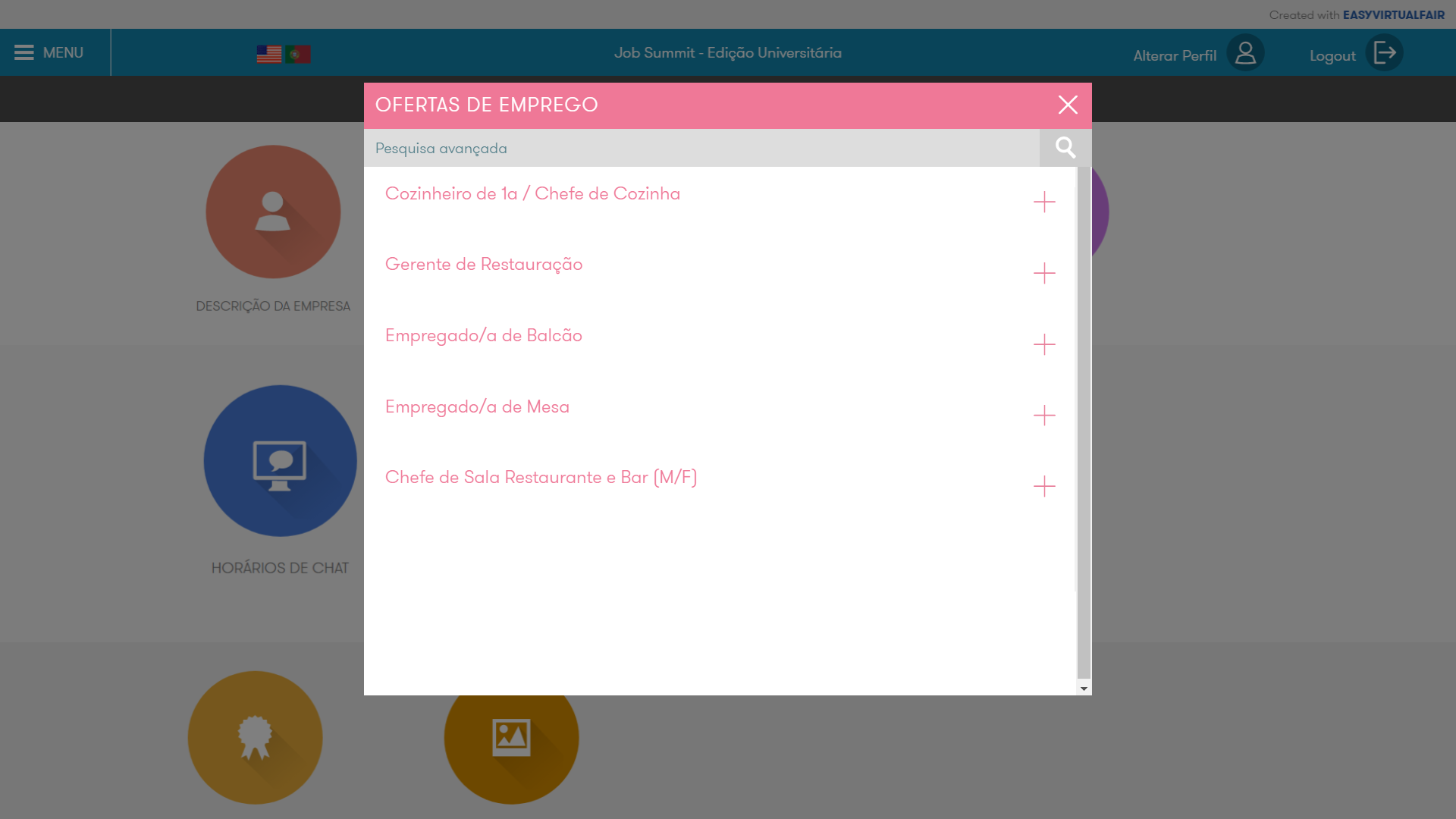 Job Summit Universitário Tour do Evento Job Summit Universitário Tour do Evento