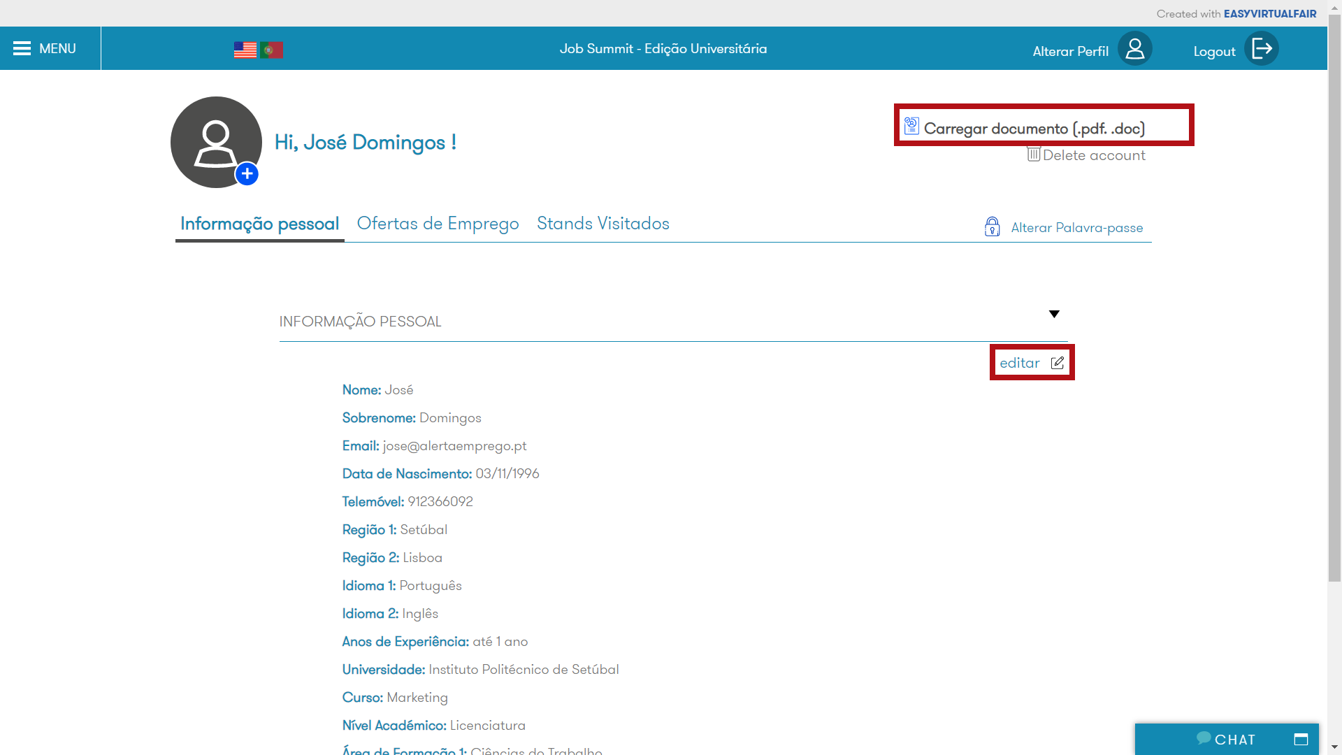 Job Summit Universitário Tour do Evento Job Summit Universitário Tour do Evento