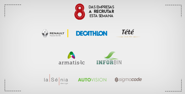 8 Empresas a Recrutar em Portugal esta semana
