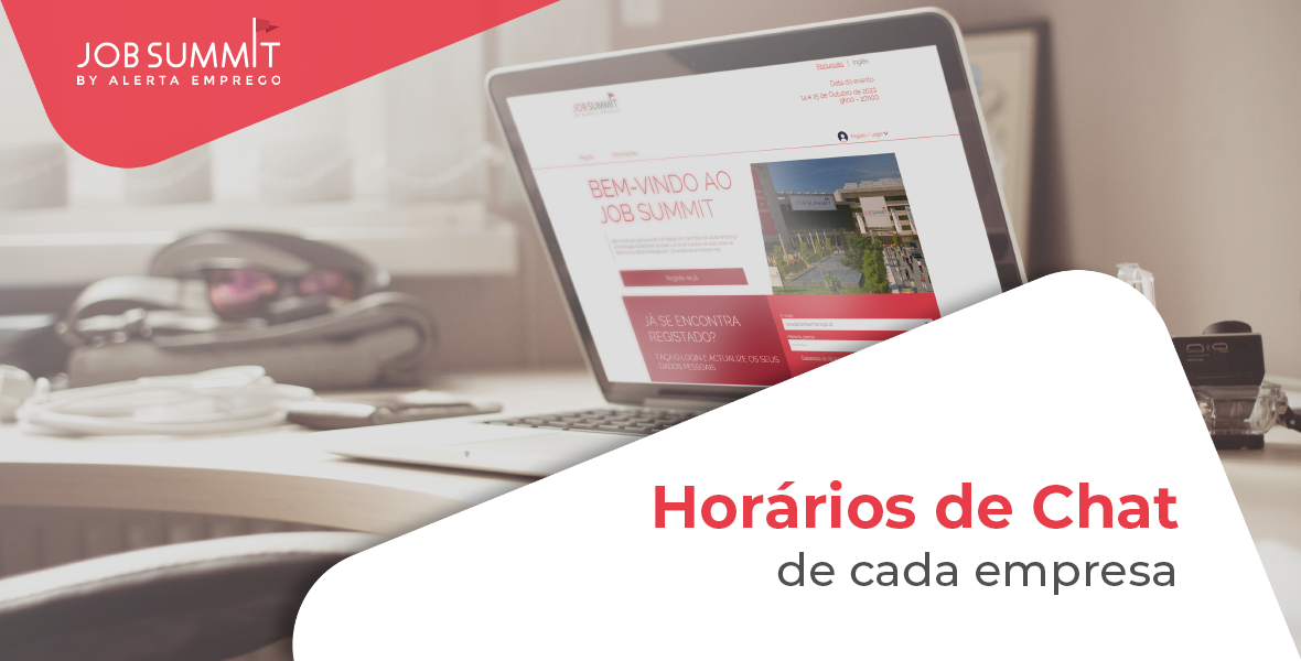 Job Summit 5ª Edição Horários